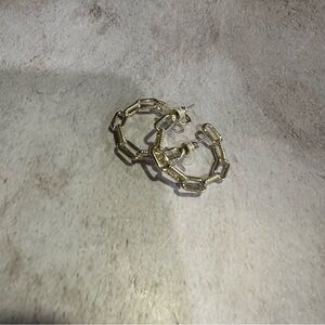 Fashion earrings - gold plated